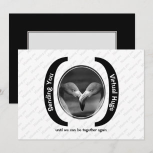 Cartão MONO Personalizado VIRTUAL HUGS Foto Ausen
