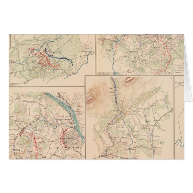 Cartão Monocacy do Rock Hanging (Frente Horizontal)