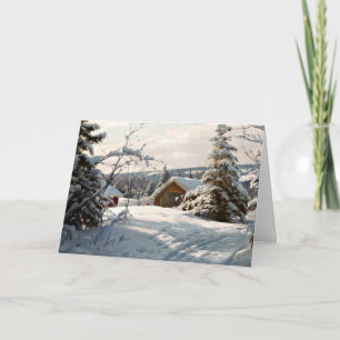 Cartão Monsted - Winter Landscape in Solbelyst