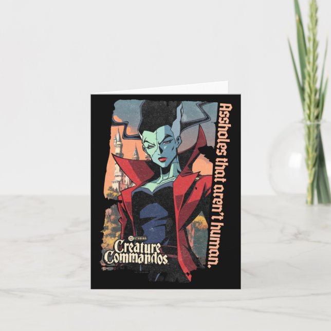 Cartão Monster Squad O Desempenho da Noiva (Frente)