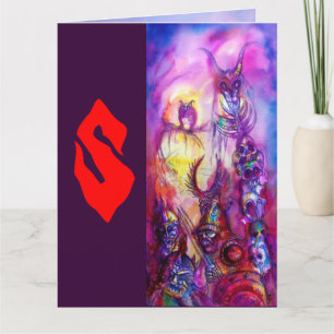 CARTÃO MONSTERS HALLOWEEN/GUERRA ORC