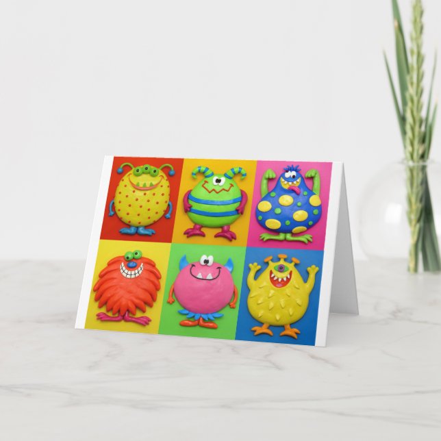 Cartão Monstros (Frente)