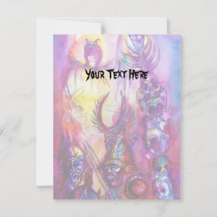 CARTÃO MONSTROS HALLOWEEN / GUERRA ORC