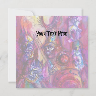 CARTÃO MONSTROS HALLOWEEN / GUERRA ORC