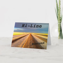 Cartão Montana Hi-Line
