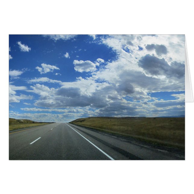 Cartão Montana Plains (Frente Horizontal)