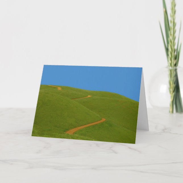 Cartão Montanha calva, Marin County, CA (Frente)