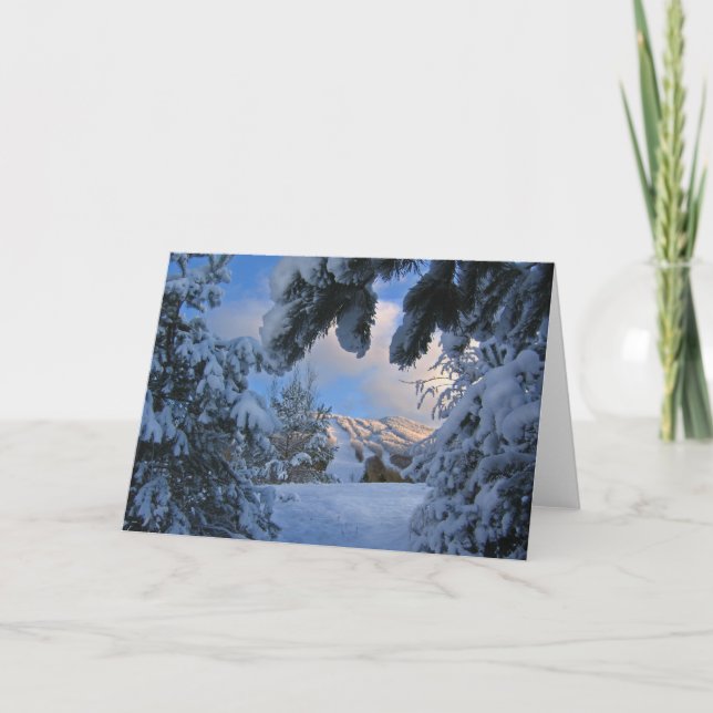 Cartão Montanha de Burke (Frente)