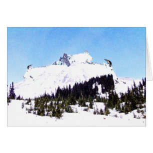 Cartão Montanha de Caprinos