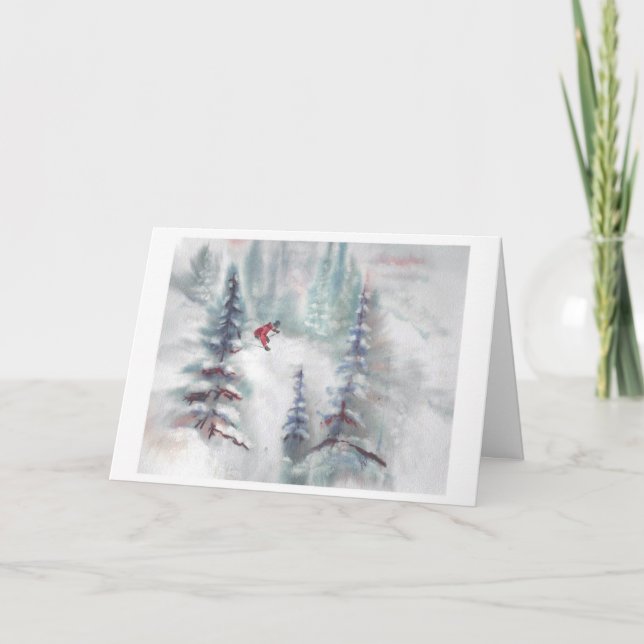 Cartão Montanha de Hawkeye- Gore (Frente)