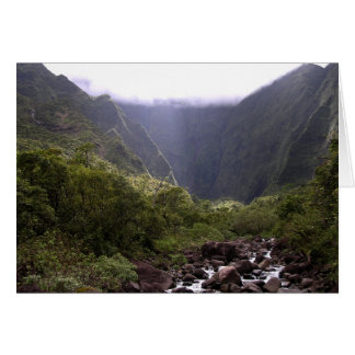 Cartão Montanha de Kauai