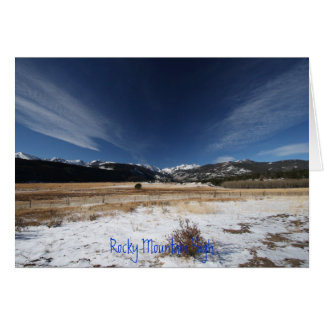 Cartão Montanha Rocky High 4