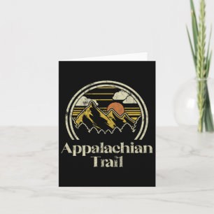 Cartão Montanhas Appalachian Rastream Vintage Vintage Aca