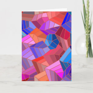 Cartão Montanhas de Fantasia Vista do Céu