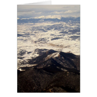 Cartão Montanhas Rochosas