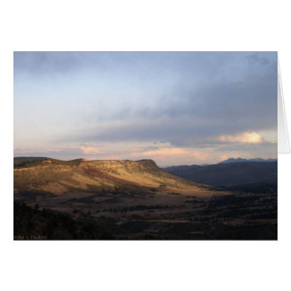 Cartão Montanhas Rochosas