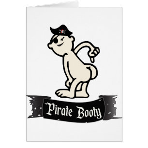 Cartão Montante do pirata