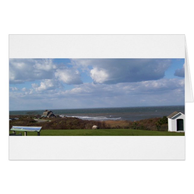 Cartão Montauk Light #4 (Frente Horizontal)