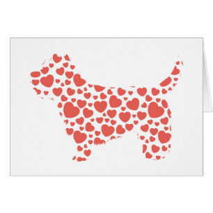 Cartão Monte de pedras Terrier