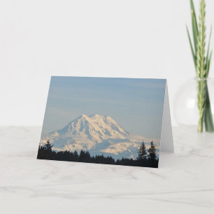 Cartão Monte Rainier - estrutura de atendimento à arte