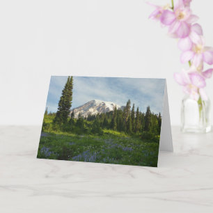 Cartão Monte Rainier Morning Light