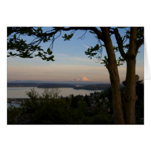 Cartão Monte Rainier Vista