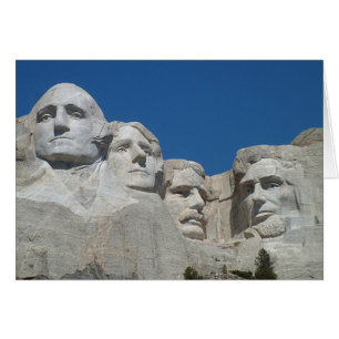 Cartão Monte Rushmore