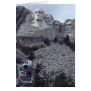 Cartão Monte Rushmore