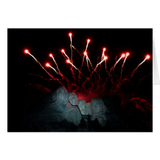 Cartão Monte Rushmore 4 de julho de 2020