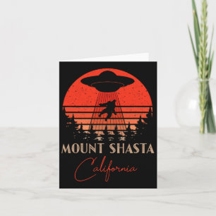 Cartão Monte Shasta California Souvenir Hiking 1