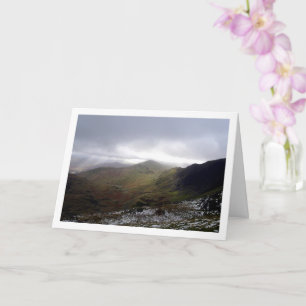 Cartão Monte Snowdon, Parque Nacional Snowdonia, País de