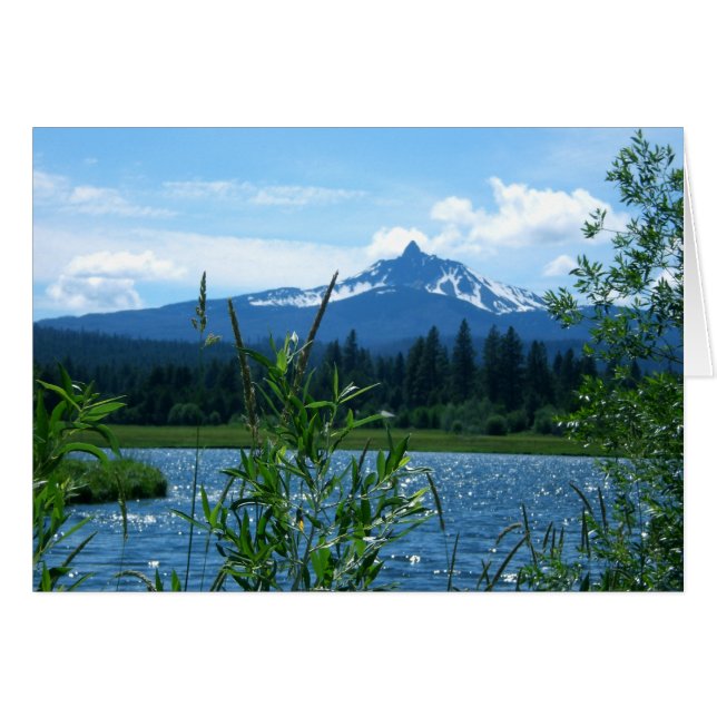 Cartão Monte Washington (Frente Horizontal)