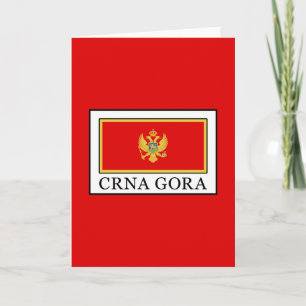 Cartão Montenegro