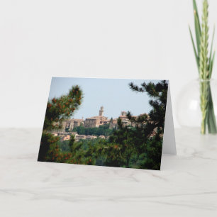 Cartão Montepulciano, Italy