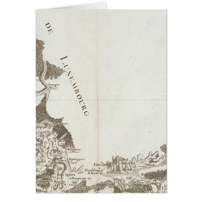 Cartão Montmedy, Longwy, Bouillon (Frente)