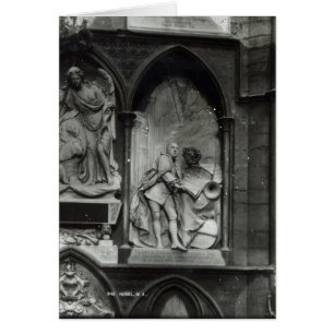 Cartão Monumento a Handel, 1762