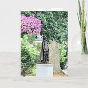 Cartão Monumento do Governador William Bradford no Verão