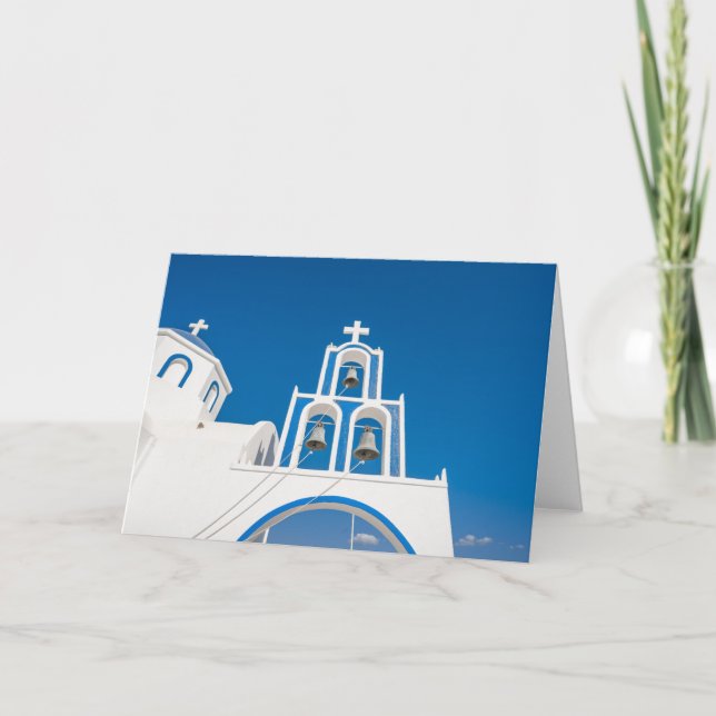 Cartão Monumentos | Igreja Grego Azul (Frente)