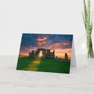 Cartão Monumentos   Stonhenge, Inglaterra