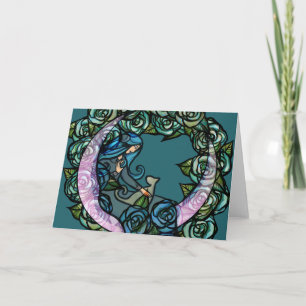 Cartão Moon Cat Goddesses MoonChild Cats