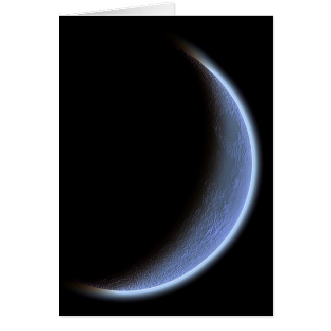 Cartão Moon Crescente (Frente)