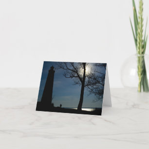 Cartão Moon Set Note Card