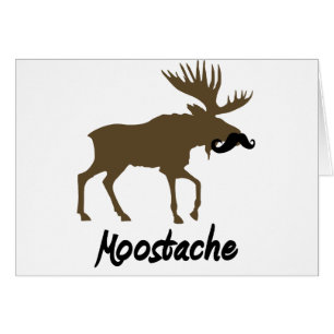 Cartão Moostache