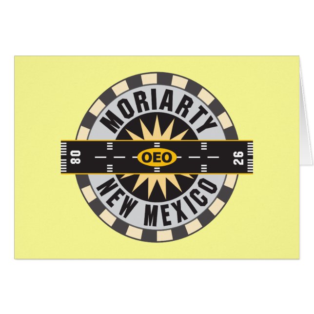 Cartão Moriarty OEO (Frente Horizontal)
