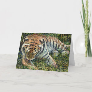 Cartão "Morning Grooming" Blank Note Card