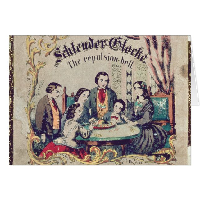 Cartão Morre Schleuder Glocke - o sino da repulsa (Frente Horizontal)