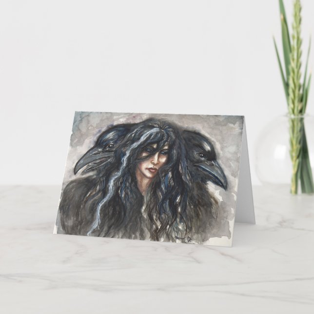 Cartão Morrigan (Frente)