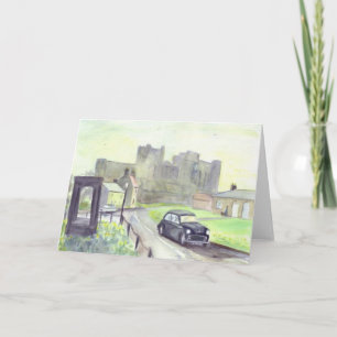 Cartão Morris Minor birthday card