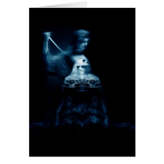 Cartão Morte do vampiro (Frente)