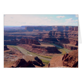 Cartão Morto Horse Point State Park, Colorado, Card